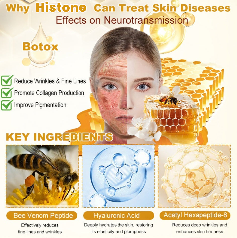 Made and Shipped from USA ✨Histone® 𝖡𝖾𝖾 𝗏𝖾𝗇𝗈𝗆 𝖲𝗄𝗂𝗇 𝖱𝖾𝗌𝗍𝗈𝗋𝖺𝗍𝗂𝗈𝗇 𝖢𝗋𝖾𝖺𝗆